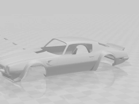 Pontiac custom 3D Принт Модель