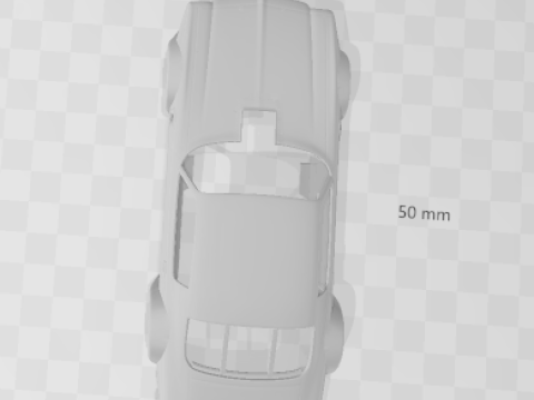 Pontiac custom 3Dプリントモデル