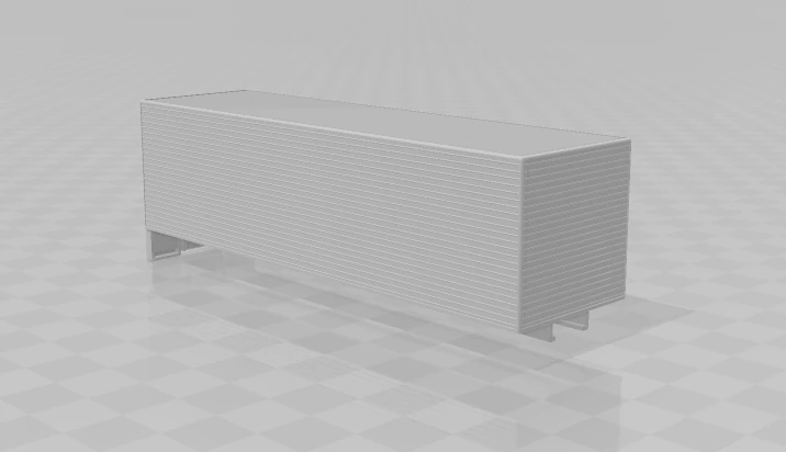 Box body truck 3D Print Model .c4d .max .obj .3ds .fbx .stl .blend 