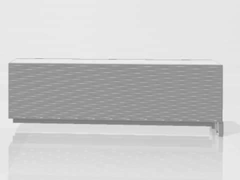 Box body truck 3D Print Model