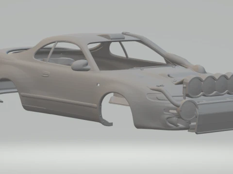 Toyota celica rally car 3D Print Model