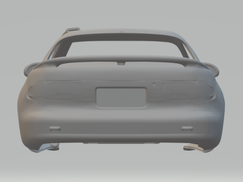 Toyota celica rally car 3D Print Model