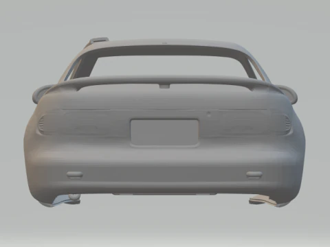 Toyota celica rally car 3D Print Model