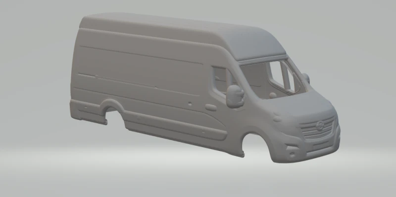 Opel combo 3D Print Model .c4d .max .obj .3ds .fbx .stl .blend 