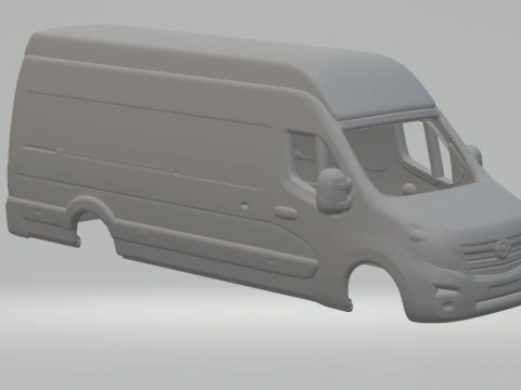 Opel combo 3D Print Model