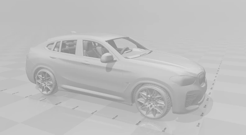 X4 3D Print Model .c4d .max .obj .3ds .fbx .stl .blend 