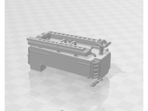 Fire truck body Modelo de Impressão 3D