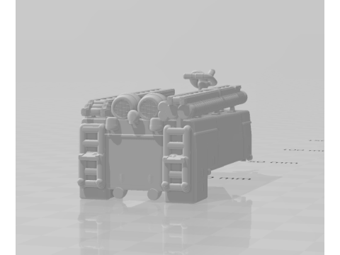Fire truck body Modelo de Impressão 3D