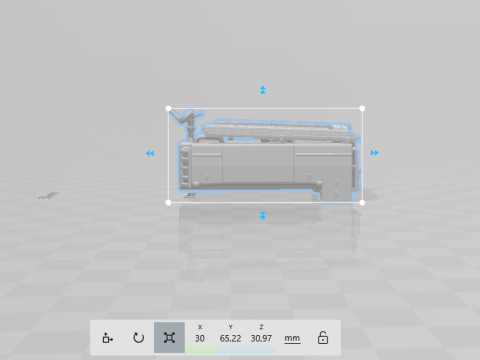 Fire truck body Modelo de Impressão 3D