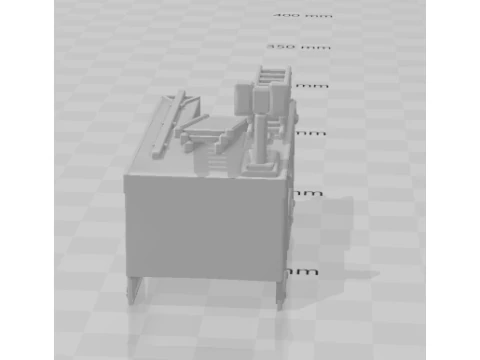Fire truck body 2 3D Print Model