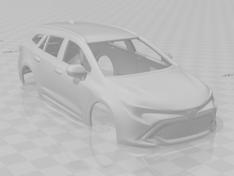 Toyota corolla wagon 3D Print Model