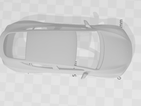 Tesla model y 3D 프린트 모델