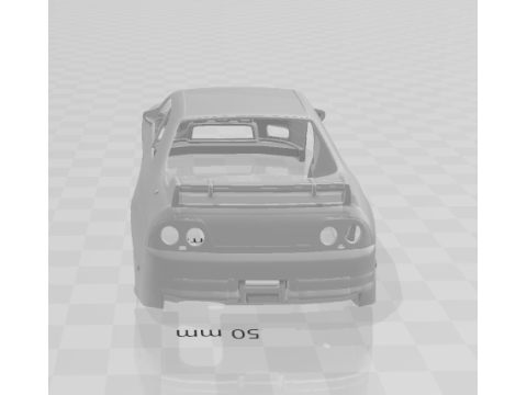 Nissan skyline 3D-Druckmodell