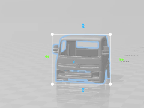VW Delivery Express 3D Print Model