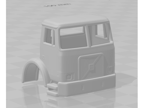 Volvo WX64 Model Cetak 3D