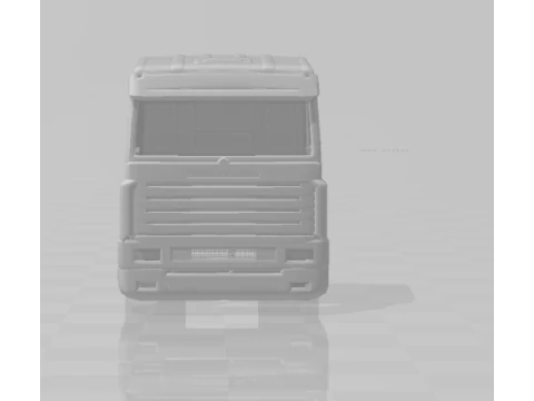 Cabin scania 143 3D Print Model