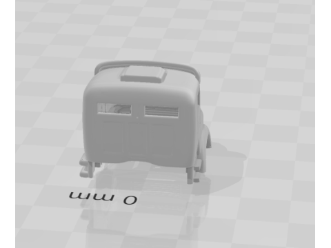 Cabin mercedes Modello di stampa 3D