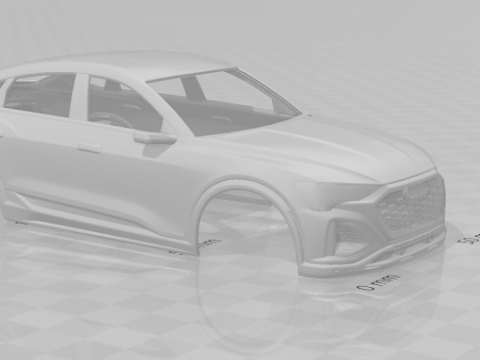 Audi sq8 3D 프린트 모델