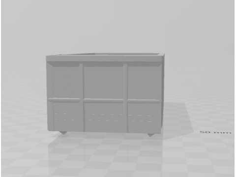 Body truck argentina 3D-Druckmodell
