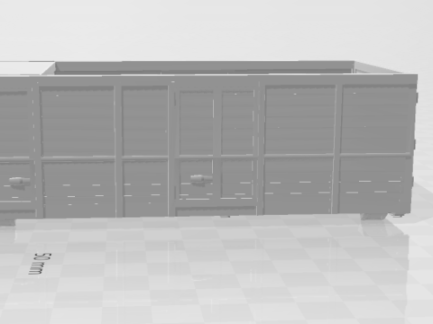 Body truck argentina 3D-Druckmodell