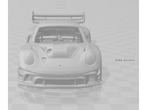 Porsche 911 GT3 R rennsport 3D Print Model