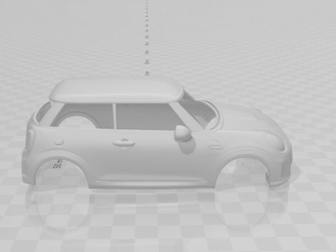 Cooper 2doors 3D-Druckmodell