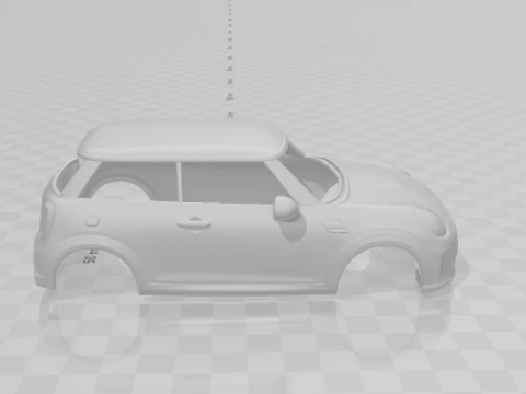 Cooper 2doors 3D Print Model