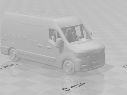 Renault master 3D Print Model