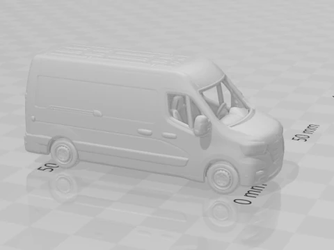 Renault master 3D Print Model