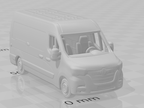 Renault master Model do druku 3D