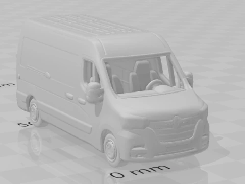 Renault master 3D Print Model