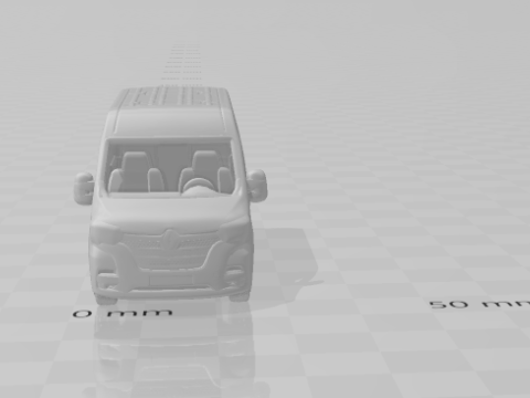 Renault master Model do druku 3D