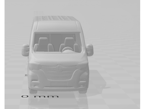 Renault master Model do druku 3D