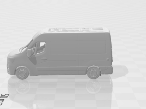 Renault master Model do druku 3D