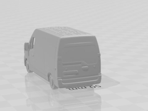 Renault master Model do druku 3D