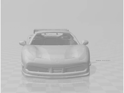 Ferrari race car 3D Print Model