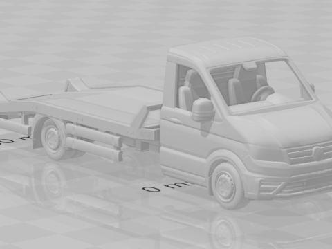 Volkswagen crafter Modèles 3D en vedette