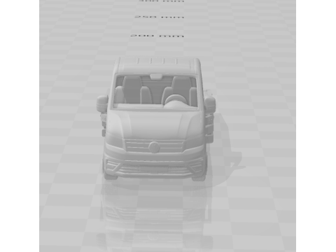 Volkswagen crafter Modèles 3D en vedette