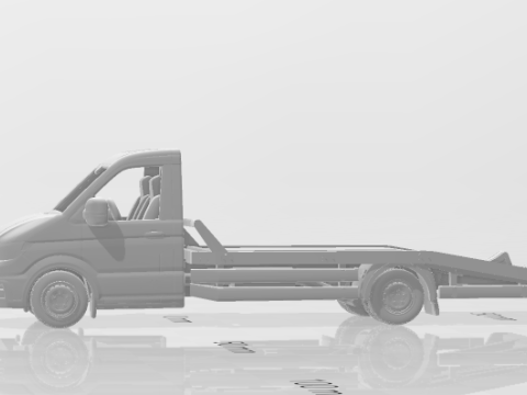 Volkswagen crafter Modèles 3D en vedette