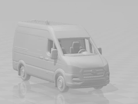 Hyundai h350 3D Print Model