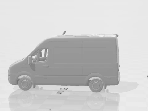 Hyundai h350 3D Print Model