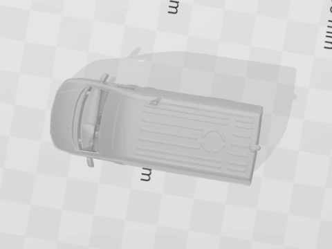 Hyundai h350 3D Print Model