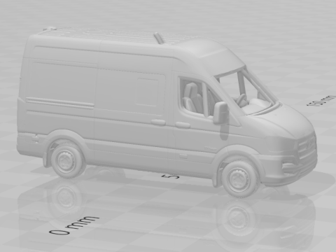 Hyundai h350 Modelo de Impressão 3D