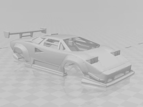 Countach liberty 3D Print Model