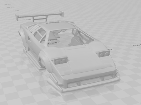 Countach liberty Modelo de impresión 3D