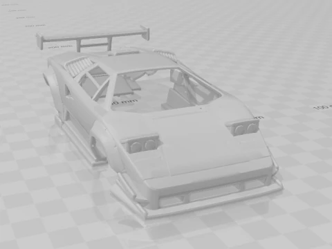 Countach liberty 3D Print Model
