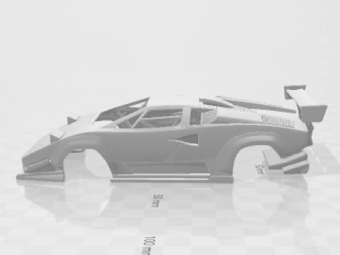 Countach liberty 3D Print Model