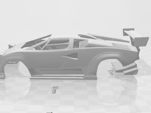 Countach liberty 3D Print Model