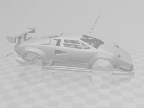 Countach liberty 3D Print Model