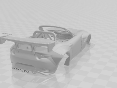 Mazda mx5 miata Model Cetak 3D